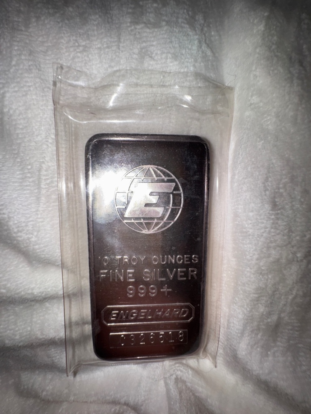 Silver Bar 10 Troy Ounces - Silver